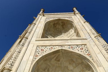 Agra, Hindistan bulunan taj Mahal - Türbesi - Camii 