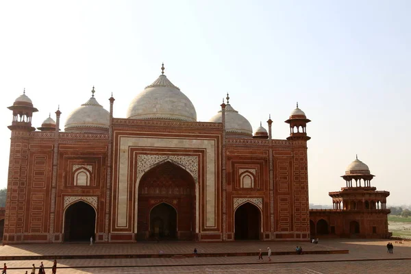 Taj Mahal-무덤-모스크, 아그라, 인도에 있는 — 스톡 사진