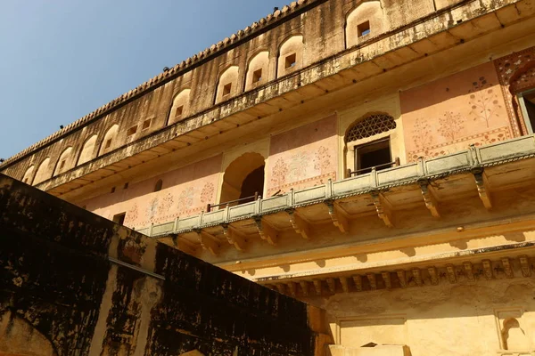 Ambra - residenza fortificata di Raja Man Singh, India — Foto Stock