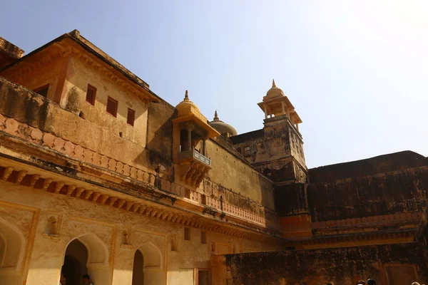 Ambra - residenza fortificata di Raja Man Singh, India — Foto Stock