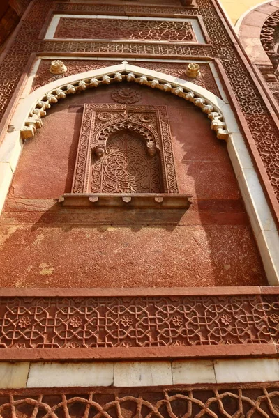 Forte Rosso nella città indiana di Agra — Foto Stock