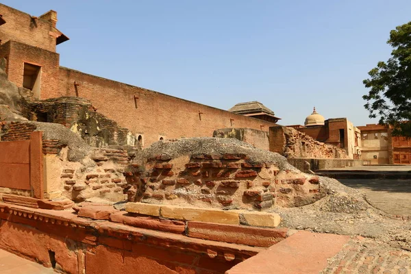 Forte Vermelho na cidade indiana de Agra — Fotografia de Stock