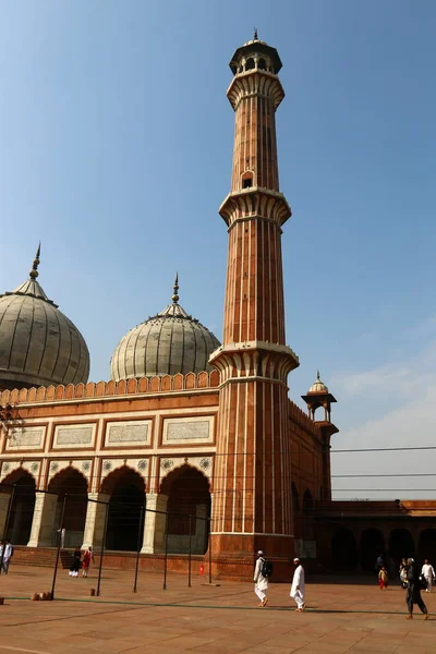 Catedral mesquita (Delhi) juma mesquita — Fotografia de Stock