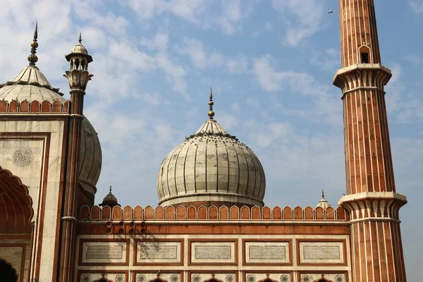 Catedral mesquita (Delhi) juma mesquita — Fotografia de Stock
