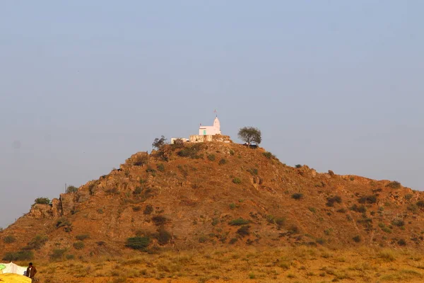 Ciudad sagrada Pushkar al amanecer — Foto de Stock