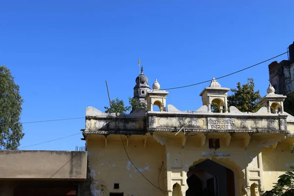 Cidade sagrada Pushkar de madrugada — Fotografia de Stock