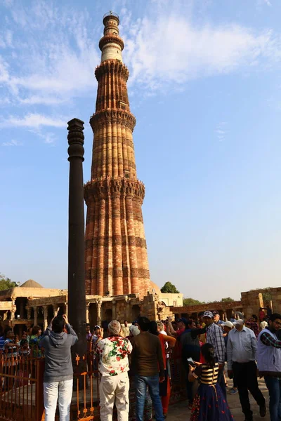 A coluna de ferro em Delhi — Fotografia de Stock