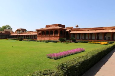 Fatehpur Sikri Hindistan'da ölü bir şehirdir 