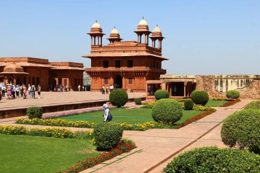 Fatehpur Sikri Hindistan'da ölü bir şehirdir 