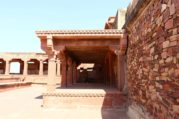 Fatehpur-Sikri é uma cidade morta na Índia — Fotografia de Stock