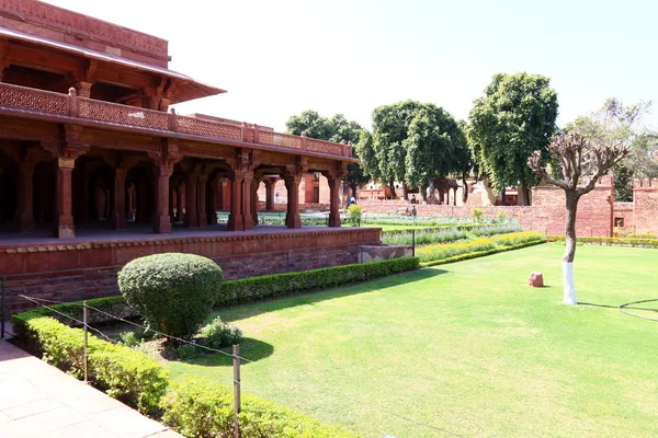 Fatehpur Sikri는 인도에서 죽은 도시 — 스톡 사진