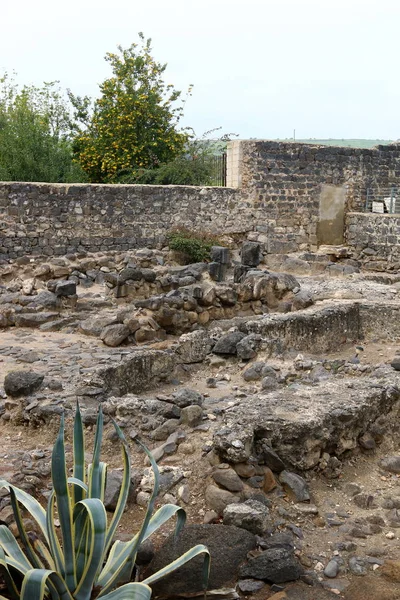 Lugares históricos e cristãos no mar da Galiléia — Fotografia de Stock