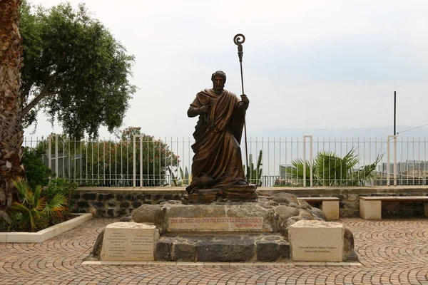 Historical and Christian places on the Sea of Galilee — Stock Photo, Image