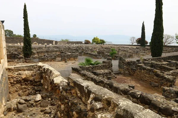 Исторические и христианские места на Галилейском море — стоковое фото