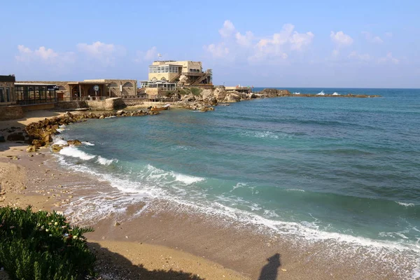 L'antica città di Cesarea — Foto Stock