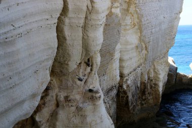 Teleferik ve mağarasını Rosh Haikra içinde 