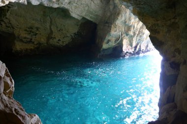 Teleferik ve mağarasını Rosh Haikra içinde 