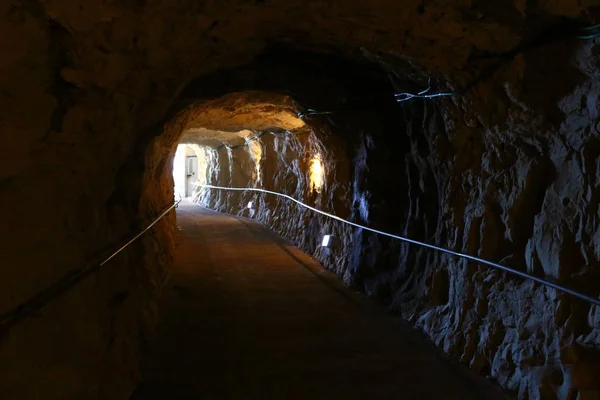 Ropeway e grutas em Rosh Haikra — Fotografia de Stock