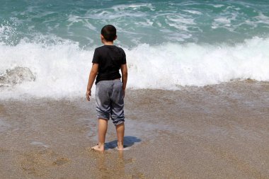 Akdeniz kıyısında 