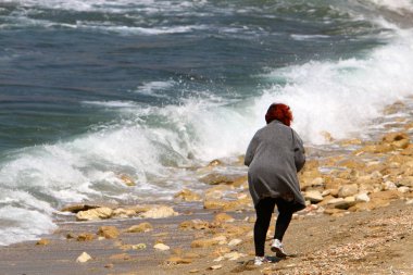 Akdeniz kıyısında 