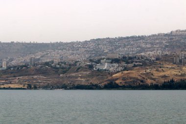 Tiberias Gölü kıyısındaki 