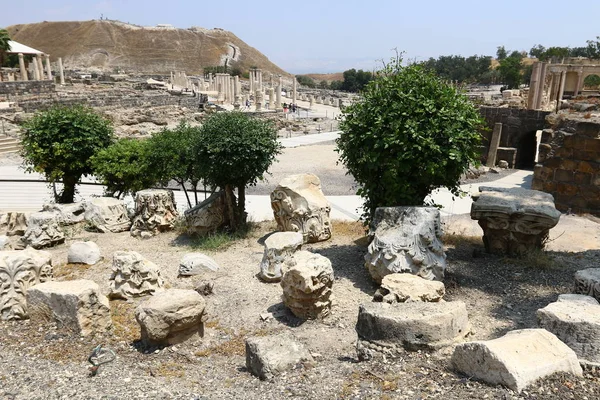 Starobylé město Beit She'an — Stock fotografie