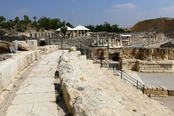 The ancient city of Beit She'an — Stock Photo, Image