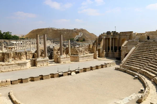 Beit She'an Antik şehir — Stok fotoğraf