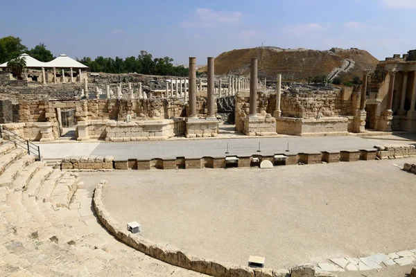 Beit She'an Antik şehir — Stok fotoğraf