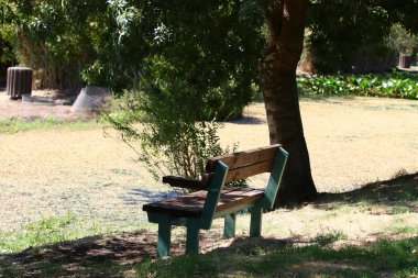 Tezgah parkta duruyor 