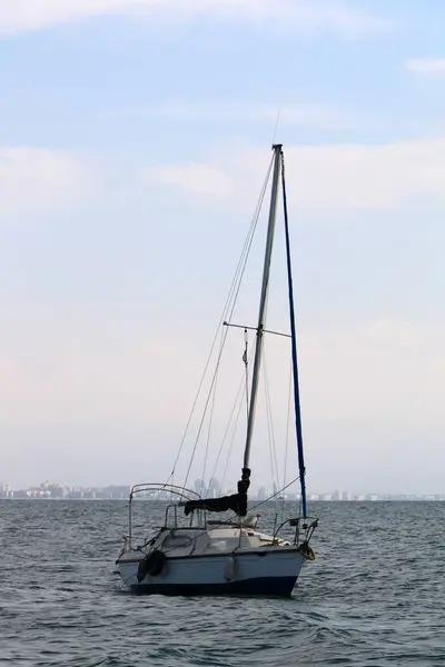 Orilla del Mar Mediterráneo — Foto de Stock