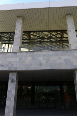 geometri şehrin sokaklarında