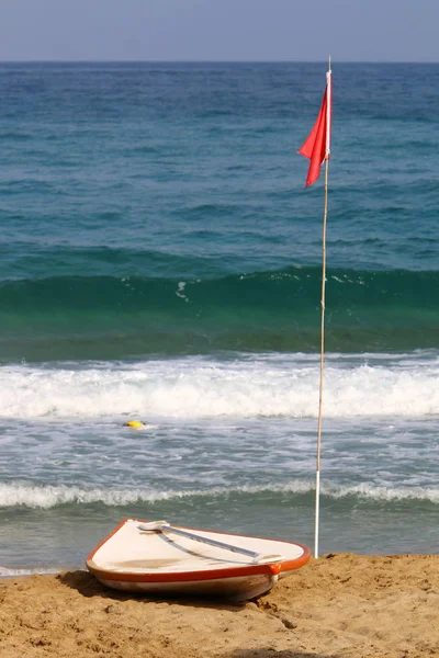 Orilla del Mar Mediterráneo — Foto de Stock