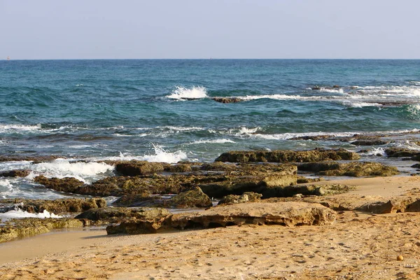 Brzeg Morza Śródziemnego — Zdjęcie stockowe