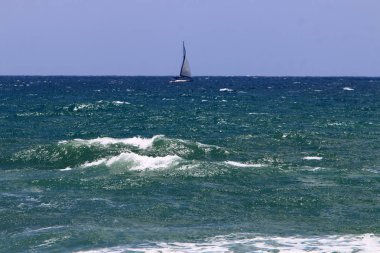 Akdeniz kıyısında 