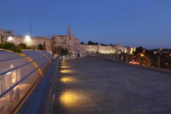 Weißer Stadtjerusalem — Stockfoto