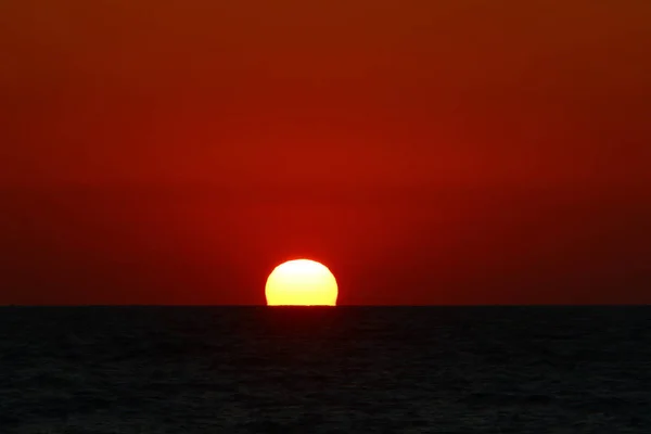 Soirée en bord de mer — Photo