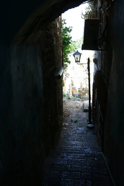 Den antika staden Safed — Stockfoto