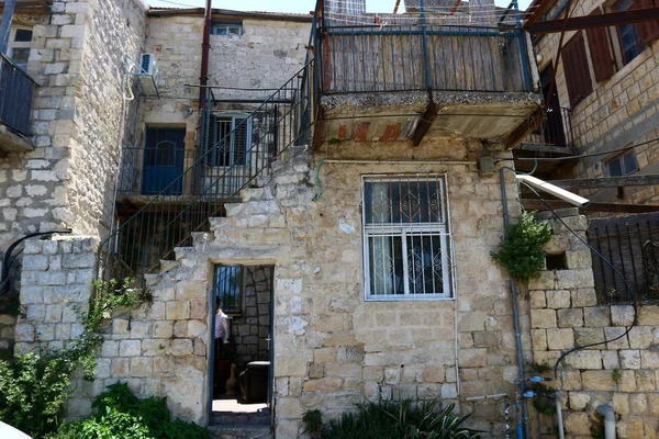 Die antike Stadt von Safed — Stockfoto