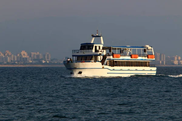 地中海的海岸 — 图库照片