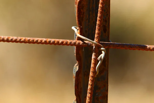 A cerca é sempre a fronteira. — Fotografia de Stock