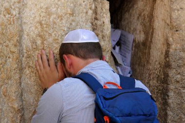 Kudüs'ün eski şehri Kotel 