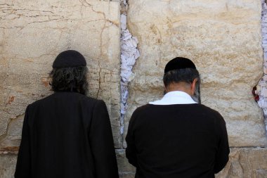 Kudüs'ün eski şehri Kotel 