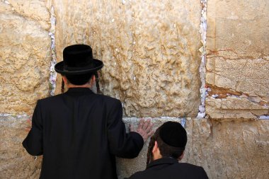 Kudüs'ün eski şehri Kotel 