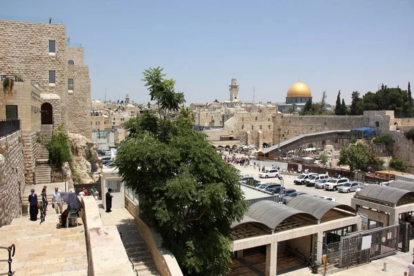 El Kotel en la Ciudad Vieja de Jerusalén — Foto de Stock