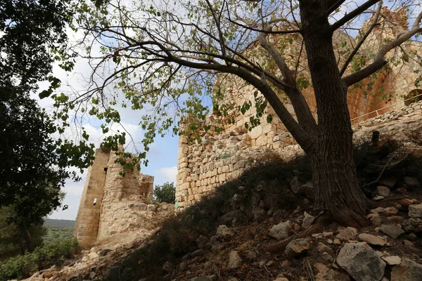 La fortaleza de Yeghiam es el castillo de la era cruzada — Foto de Stock
