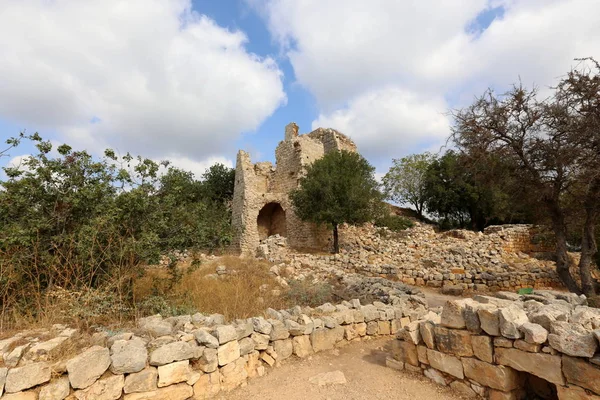 La fortaleza de Yeghiam es el castillo de la era cruzada — Foto de Stock