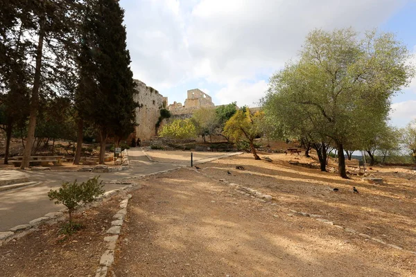 La fortaleza de Yeghiam es el castillo de la era cruzada — Foto de Stock