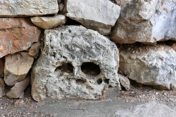 Stones near the road — Stock Photo, Image