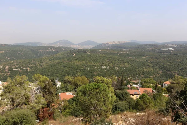 Paesaggio nel nord di Israele — Foto Stock